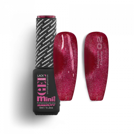 Gel Lack - Magnet Flame 02 - HEMA Mentes (5ml - mini me)