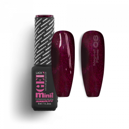 Gel Lack - Magnet Flame 06 - HEMA Mentes (5ml - mini me)
