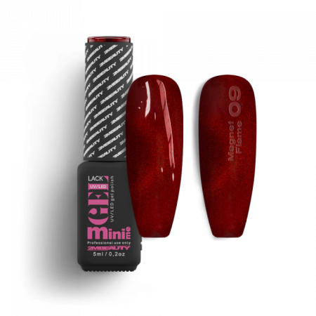 Gel Lack - Magnet Flame 09 - HEMA Mentes (5ml - mini me)