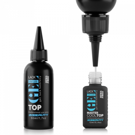 Gel Lack Fedő - Master Cool Top - HEMA Mentes (50ml)