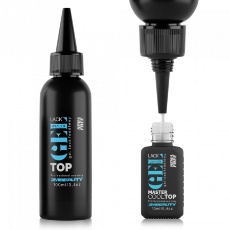 Gel Lack Fedő - Master Cool Top - HEMA Mentes (100ml)