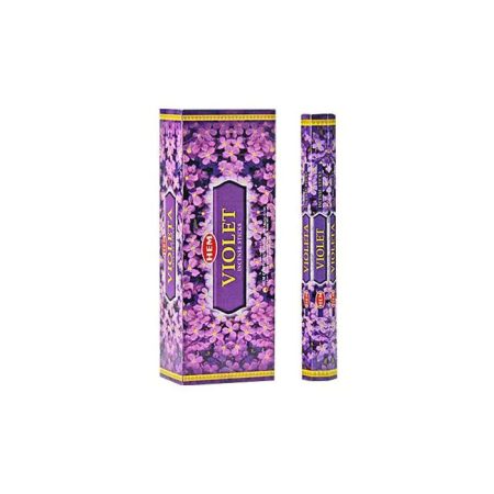 HEM Violet indiai füstölő – Ibolya illatú (20 szál)