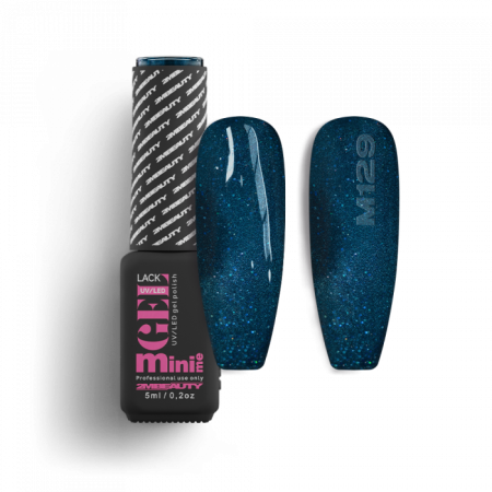 Gel Lack - Magnet 129 - HEMA Mentes (5ml - mini me)