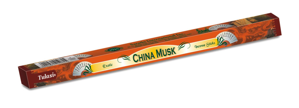 Tulasi China Musk indiai füstölő – Kínai Pézsma