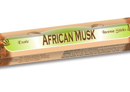 Tulasi Afrikai Pézsma füstölő – African Musk (20 szál)