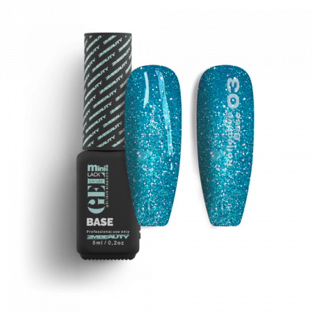 Gel Lack - Reflective Base 03 - HEMA Mentes (5ml - mini me)
