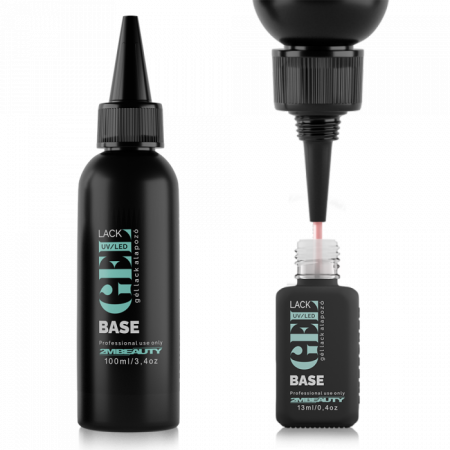 Gel Lack - Clear Elastic Base - HEMA Mentes (100ml)