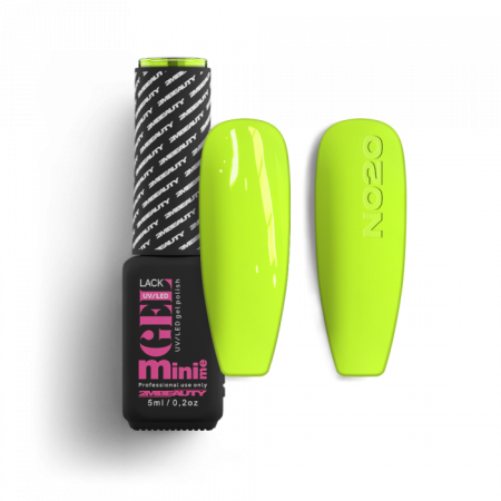 Gel Lack - Neon N020 - HEMA Mentes (5ml - mini me)