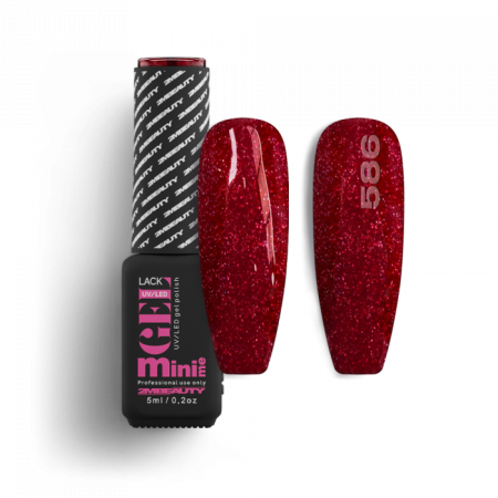 Gel Lack - HEMA Mentes 586 (5ml - mini me)