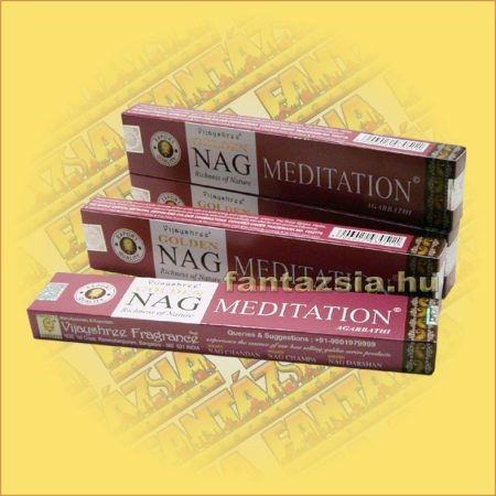 Golden Nag Meditation masala füstölő – Meditáció