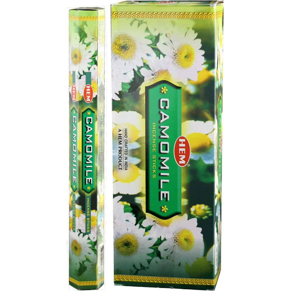 HEM Camomile indiai füstölő – Kamilla illatú (20 szál)