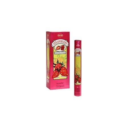 HEM Strawberry indiai füstölő – Eper illatú (20 szál)