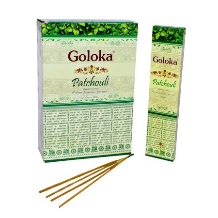 Goloka Patchouli masala füstölő – Pacsuli