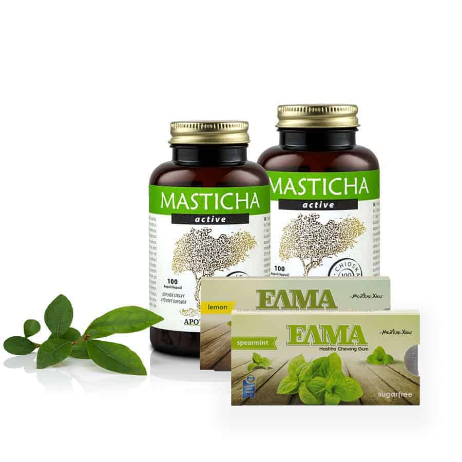 2x Masticha Active + Ingyenes masticha tartalmú rágógumi