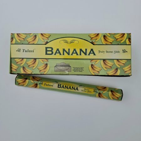 Tulasi Banán illatú füstölő – Banana (20 szál)