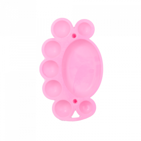 Keverőtál akril festéshez (Pink)