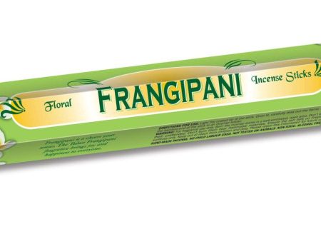 Tulasi Frangipáni (Hawaii rózsa) illatú füstölő – Frangipani (20 szál)
