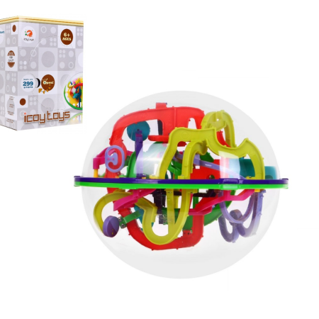 3D-s puzzle labda labirintus