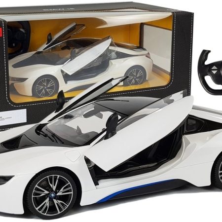 Távirányítós autó R/C BMW i8 1:14 fehér