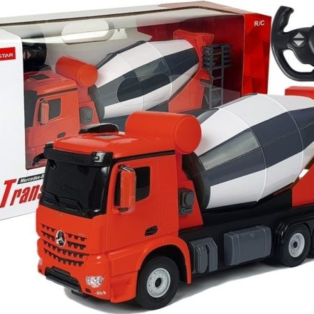 Távirányítós autó R/C Mercedes Arocs 1:14 piros