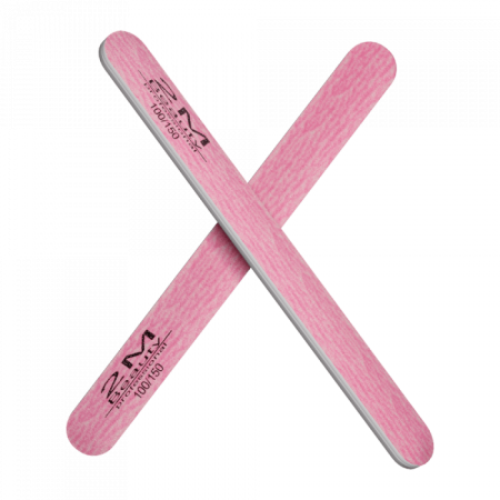 Egyenes Körömreszelő - Zebra Pink #100/150 ()
