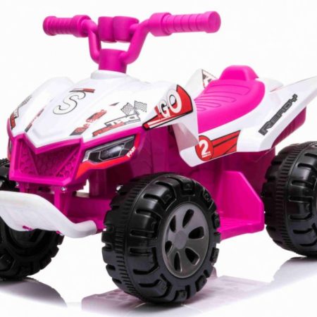 Gyermek elektromos quad A leggyorsabb rózsaszín