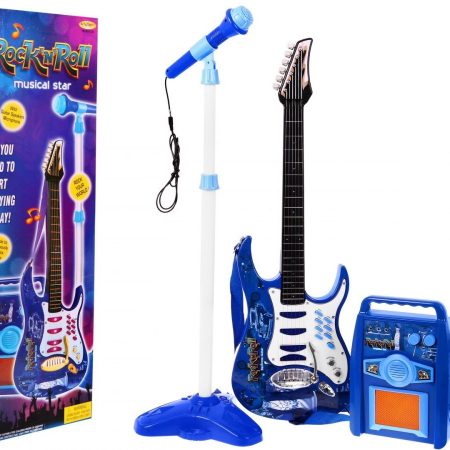 Gyermek elektromos gitár kék