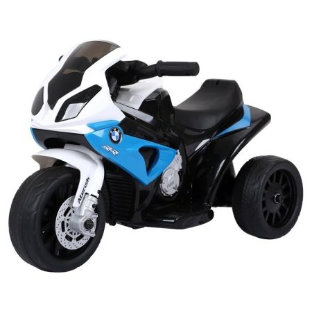 Gyermek elektromos motorkerékpár BMW S1000RR tricikli kék