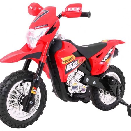Gyermek elektromos motorkerékpár Cross Force piros