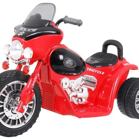 Gyermek elektromos motorkerékpár piros