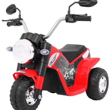 Gyermek elektromos motorkerékpár MiniBike piros