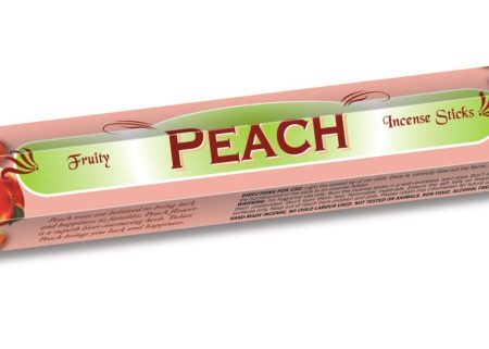 Tulasi Barack illatú füstölő – Peach (20 szál)