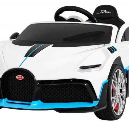 Gyerek elektromos kisautó Bugatti Divo fehér