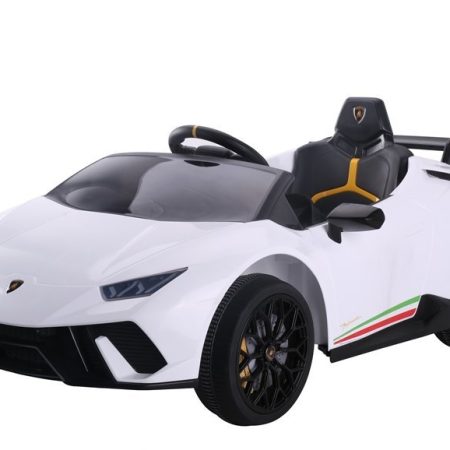 Gyermek elektromos kisautó Lamborghini Huracan 4x4 fehér