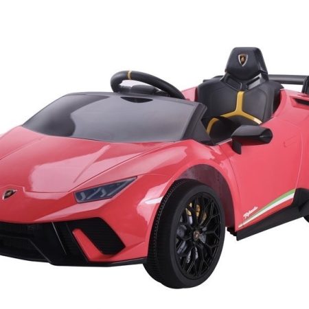 Gyermek elektromos kisautó Lamborghini Huracan 4x4 piros