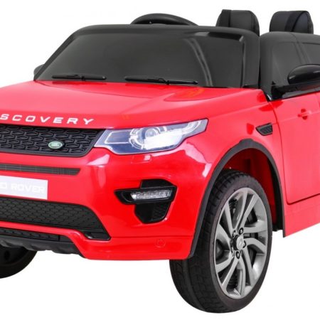 Gyermek elektromos kisautó Land Rover Discovery piros