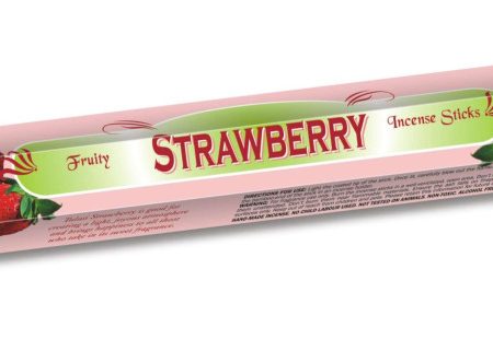 Tulasi Eper illatú füstölő – Strawberry (20 szál)