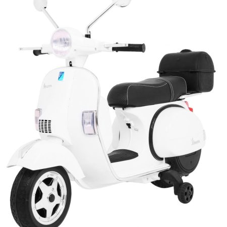 Vespa elektromos gyerekrobogó fehér