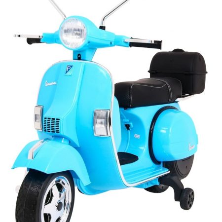 Gyermek elektromos robogó Vespa kék
