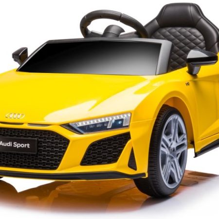Elektromos kisautó Audi R8 Lift sárga