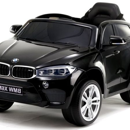 BMW X6 M elektromos kisautó feketére festve