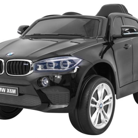 BMW X6 M elektromos kisautó feketére festve