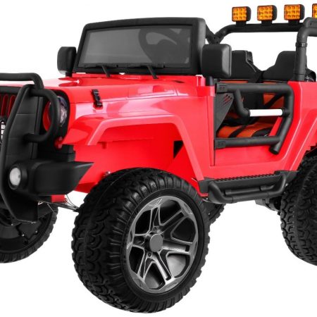 Jeep Monster elektromos kisautó 4x4 piros