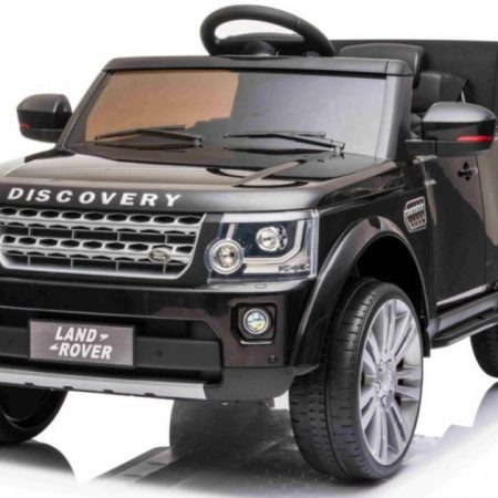 Elektromos kisautó Land Rover Discovery fekete