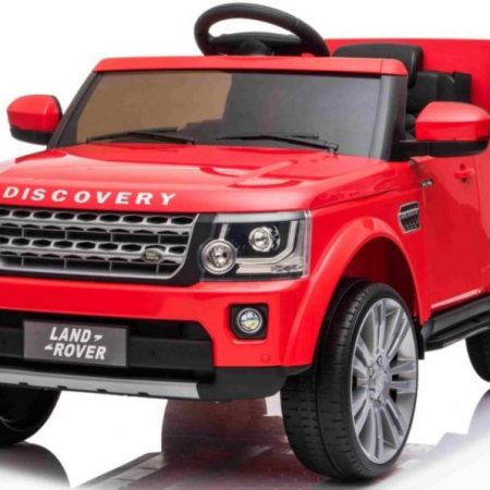 Elektromos kisautó Land Rover Discovery piros