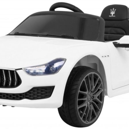 Elektromos kisautó Maserati Ghibli fehér