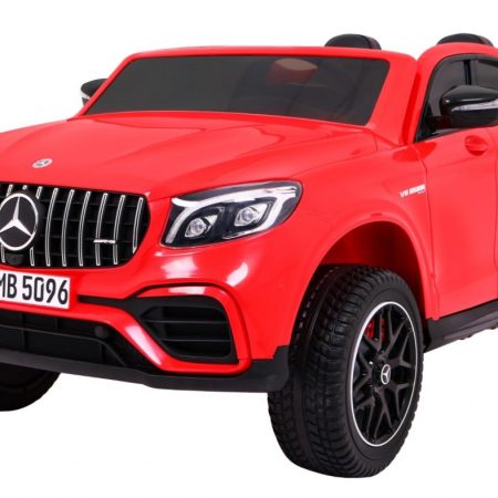 Elektromos kisautó Mercedes GLC 63S 4x4 LCD kétüléses piros