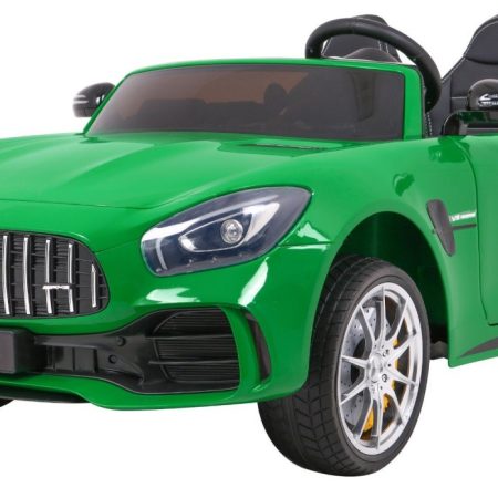 Elektromos kisautó Mercedes-Benz GT R 4x4 zöldre festve