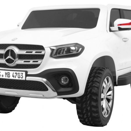 Elektromos kisautó Mercedes-Benz X-Class MP4 4x4 fehér