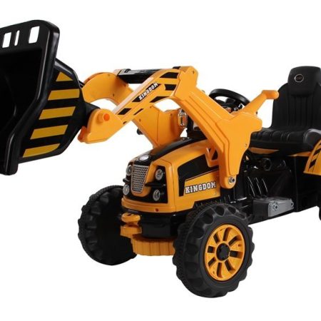 Elektromos traktor - ekével sárga